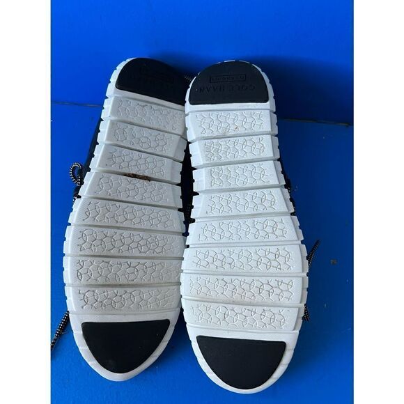 Cole Haan ZeroGrand Quilted Casual Sneakers Black Stretch Textile/Leather 8B - Picture 7 of 8